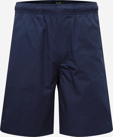 MADS NORGAARD COPENHAGEN Broek 'Sean' in Blauw: voorkant