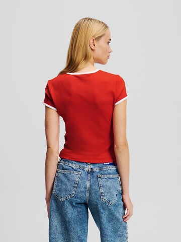 KARL LAGERFELD JEANS Shirt in Red