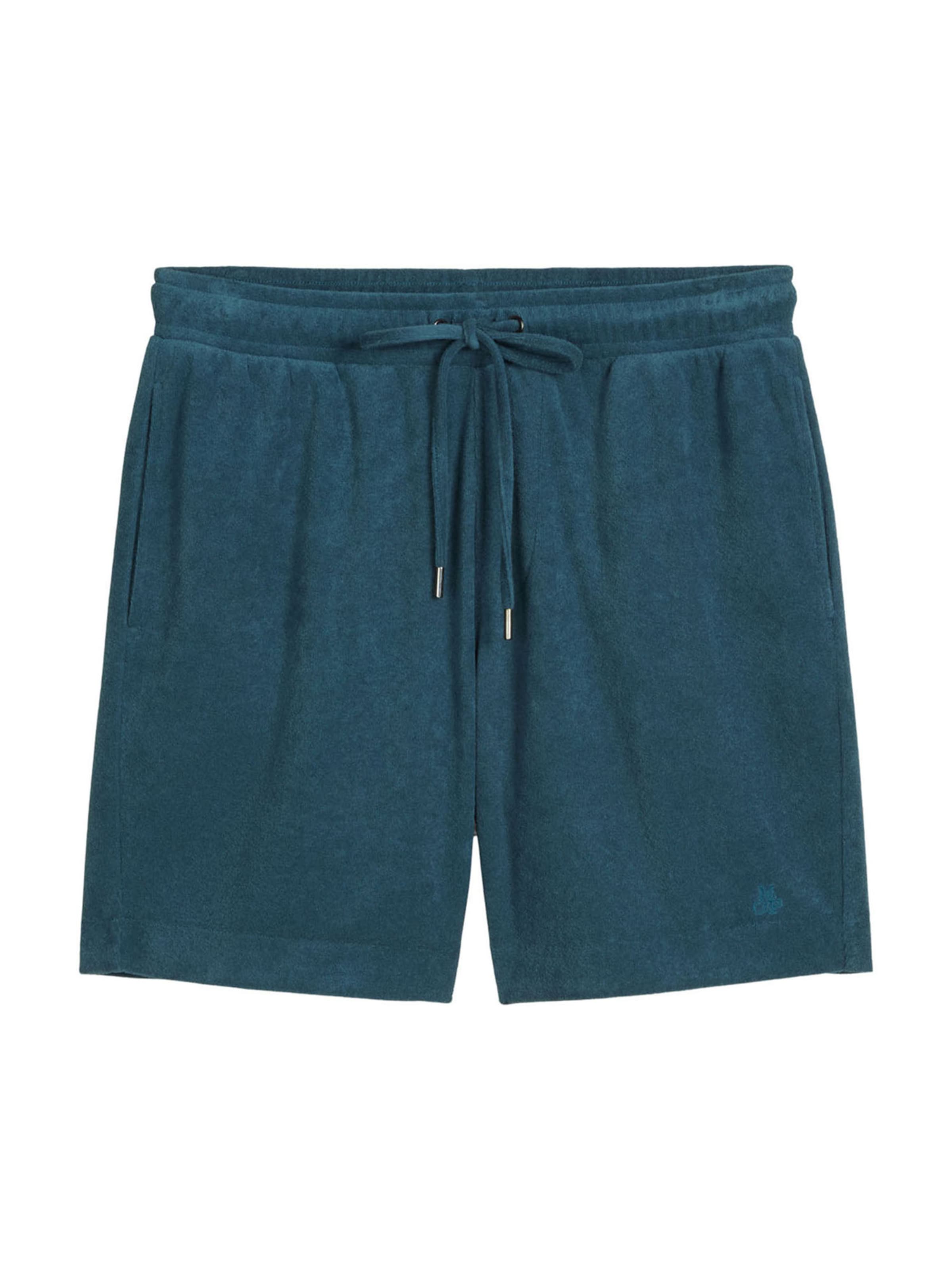 Marc O'Polo Pajama pants ' Terry Towel ' in Blue: front