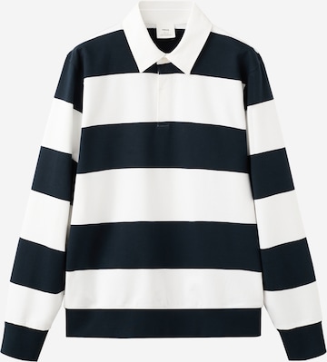 MANGO MAN Collegepaita 'Peter' värissä sininen: etupuoli