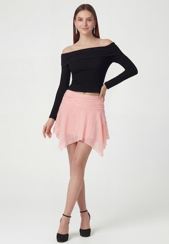 myMo at night - Falda en rosa: frente