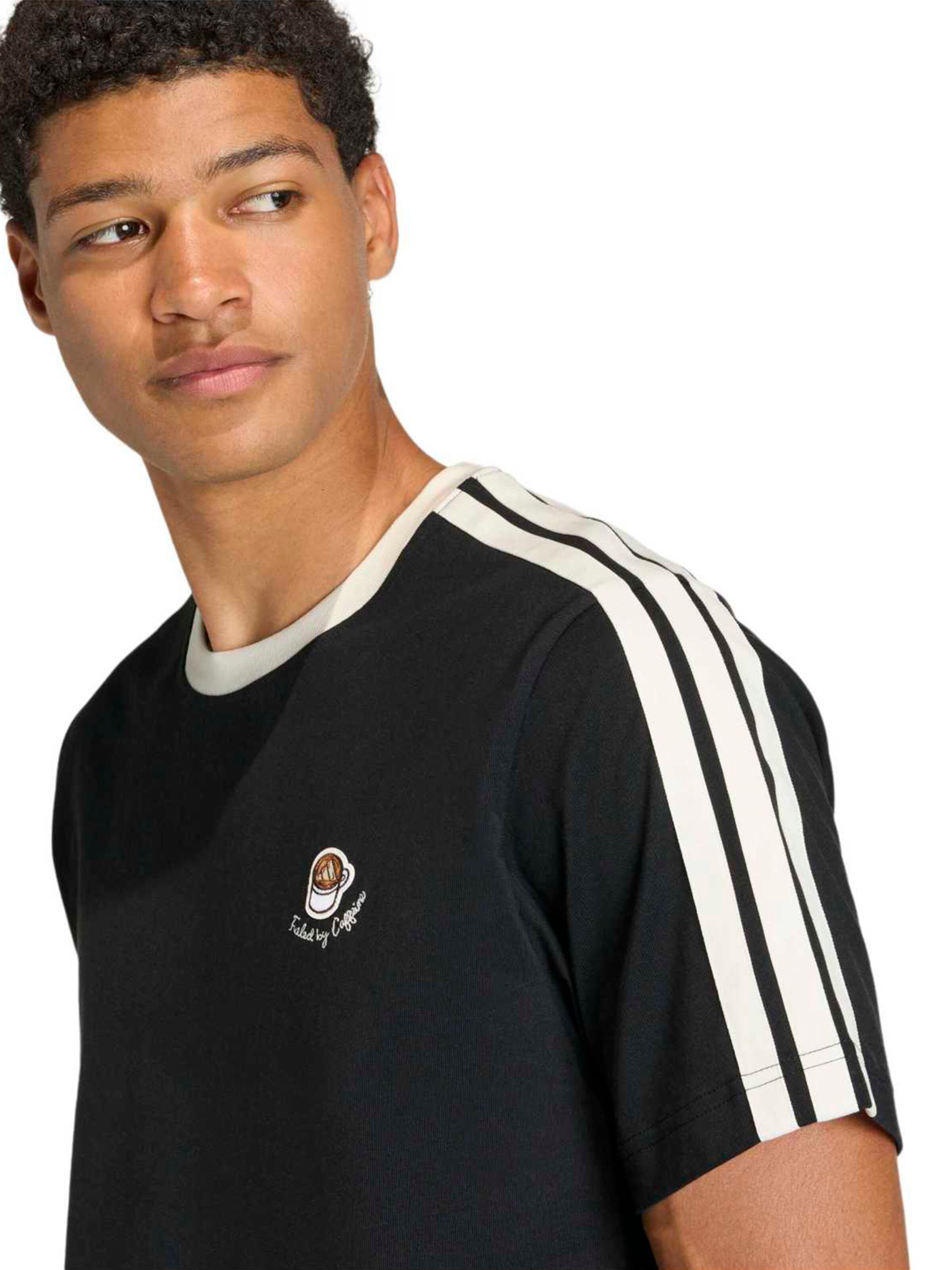 juoda ADIDAS SPORTSWEAR Sportiniai marškinėliai 'LUX COFFEE CAFE CUP'