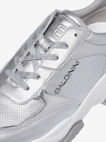 Baldinini Sneakers laag in Zilver