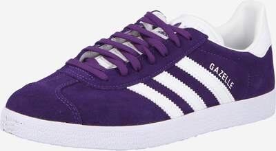 ADIDAS ORIGINALS Baskets basses 'Gazelle' en violet foncé / blanc, Vue avec produit