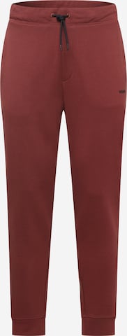 Tapered Pantaloni 'Dayote' de la HUGO Red pe maro: față