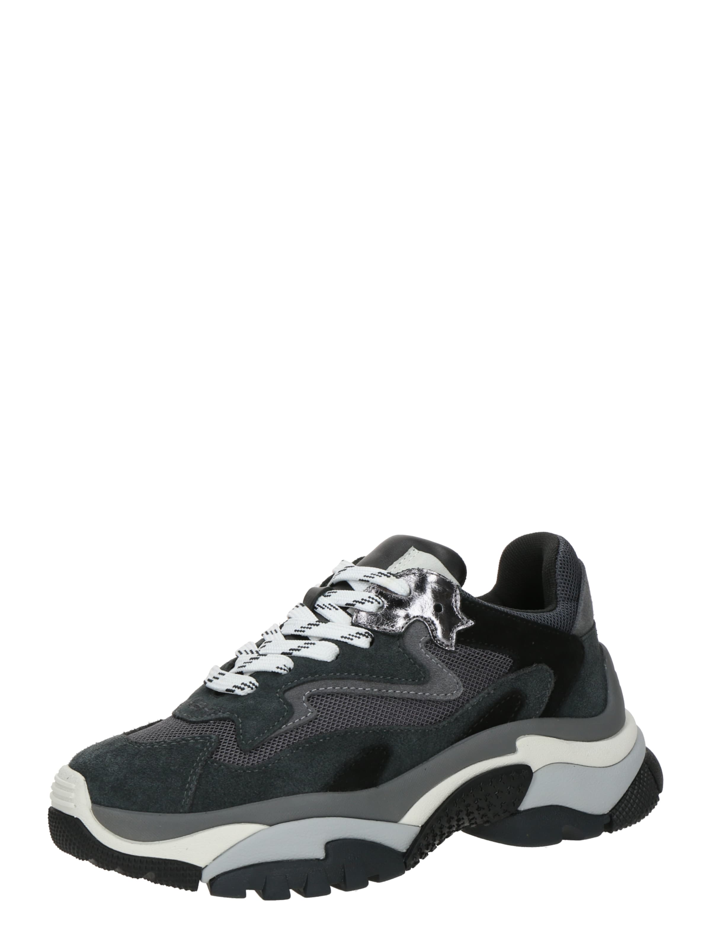 ASH Σνίκερ χαμηλό 'ADDICT01' σε μαύρο: μπροστά