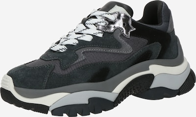 ASH Matalavartiset tennarit 'ADDICT01' värissä antrasiitti / musta / hopea, Tuotenäkymä