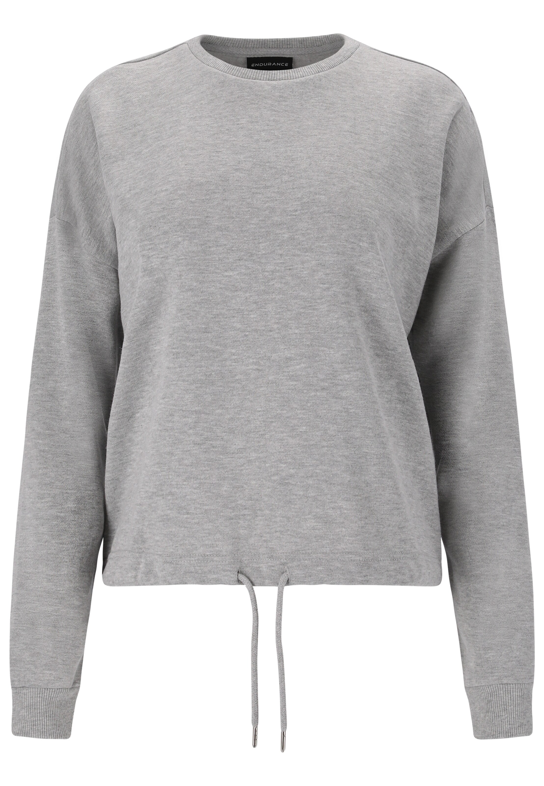 ENDURANCE Sportief sweatshirt 'Sartine' in Grijs: voorkant