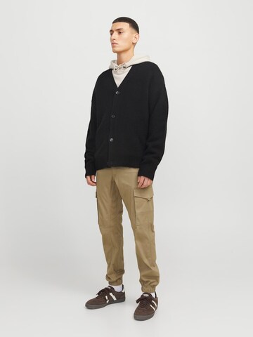 JACK & JONES Slimfit Bojówki 'JJIPaul JJFlake' w kolorze brązowy
