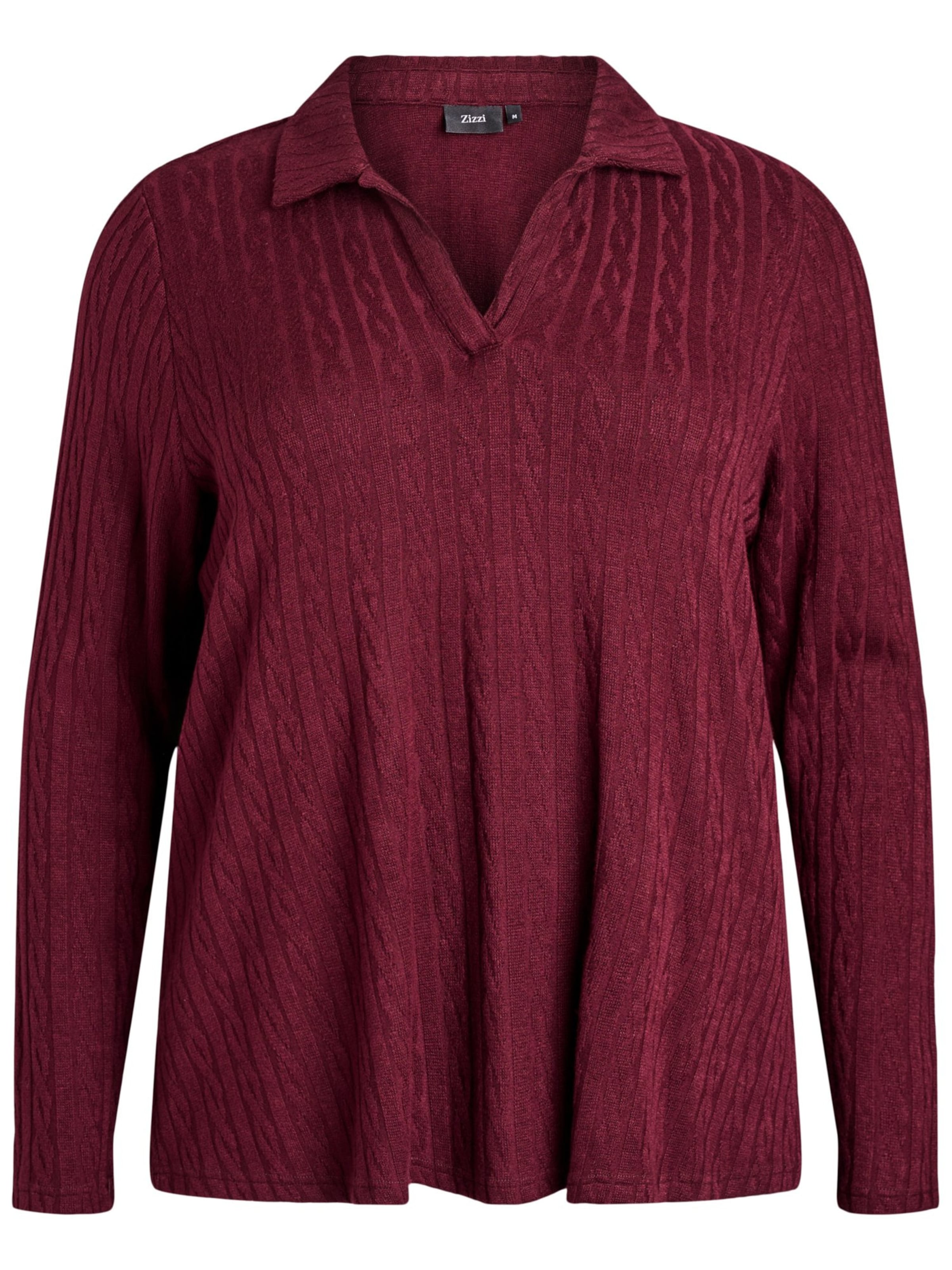 Zizzi - Pullover em vermelho: frente