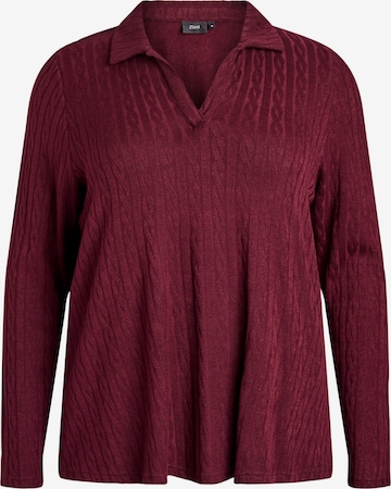 ZizziPulover - crvena boja: prednji dio