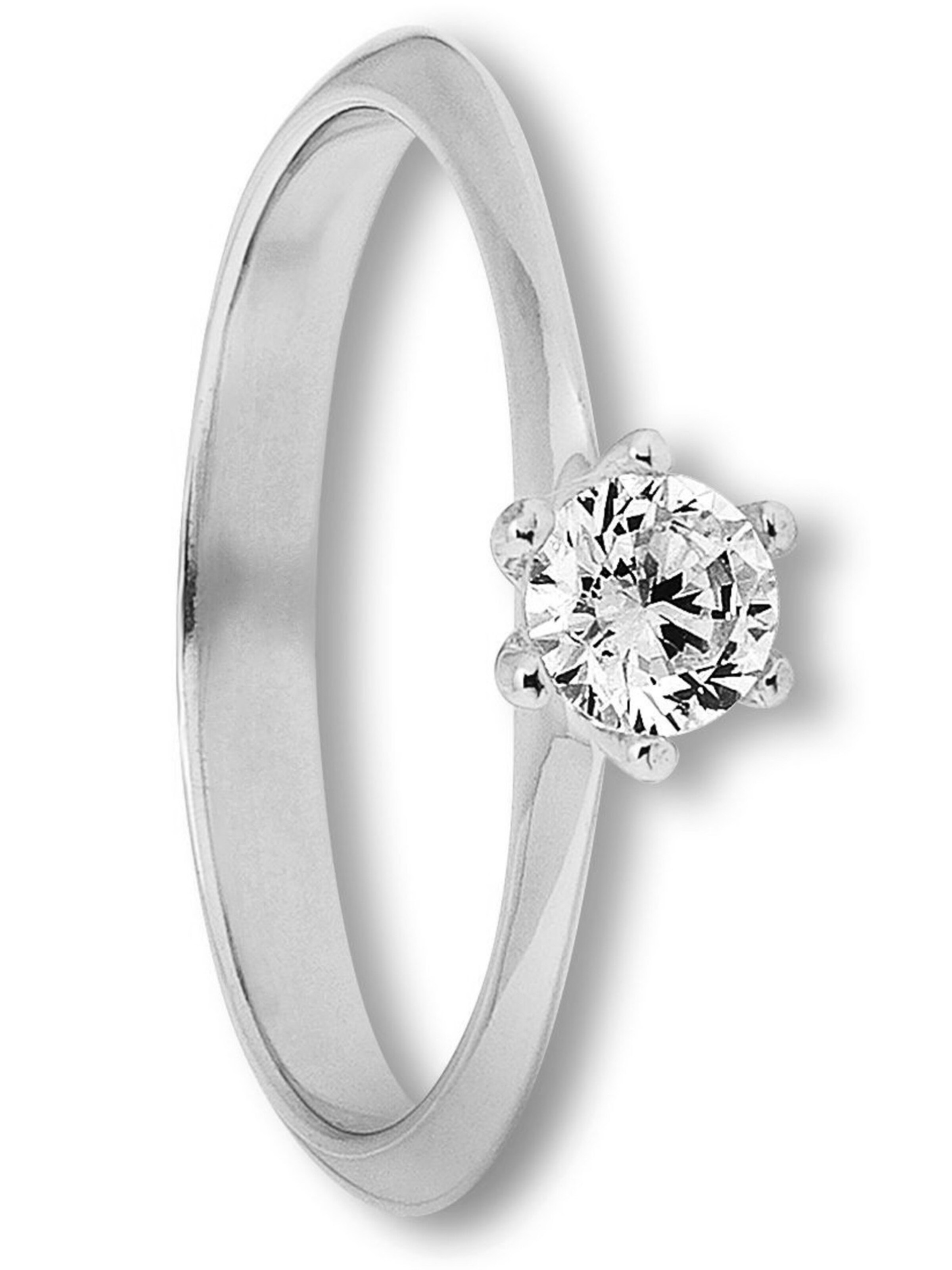 ONE ELEMENT Ring in Silber: Vorderseite