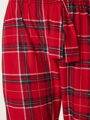 Happiness İstanbul Spodnji del pižame | rdeča barva