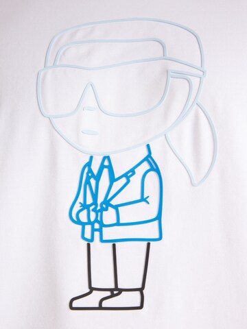 T-Shirt Karl Lagerfeld en blanc