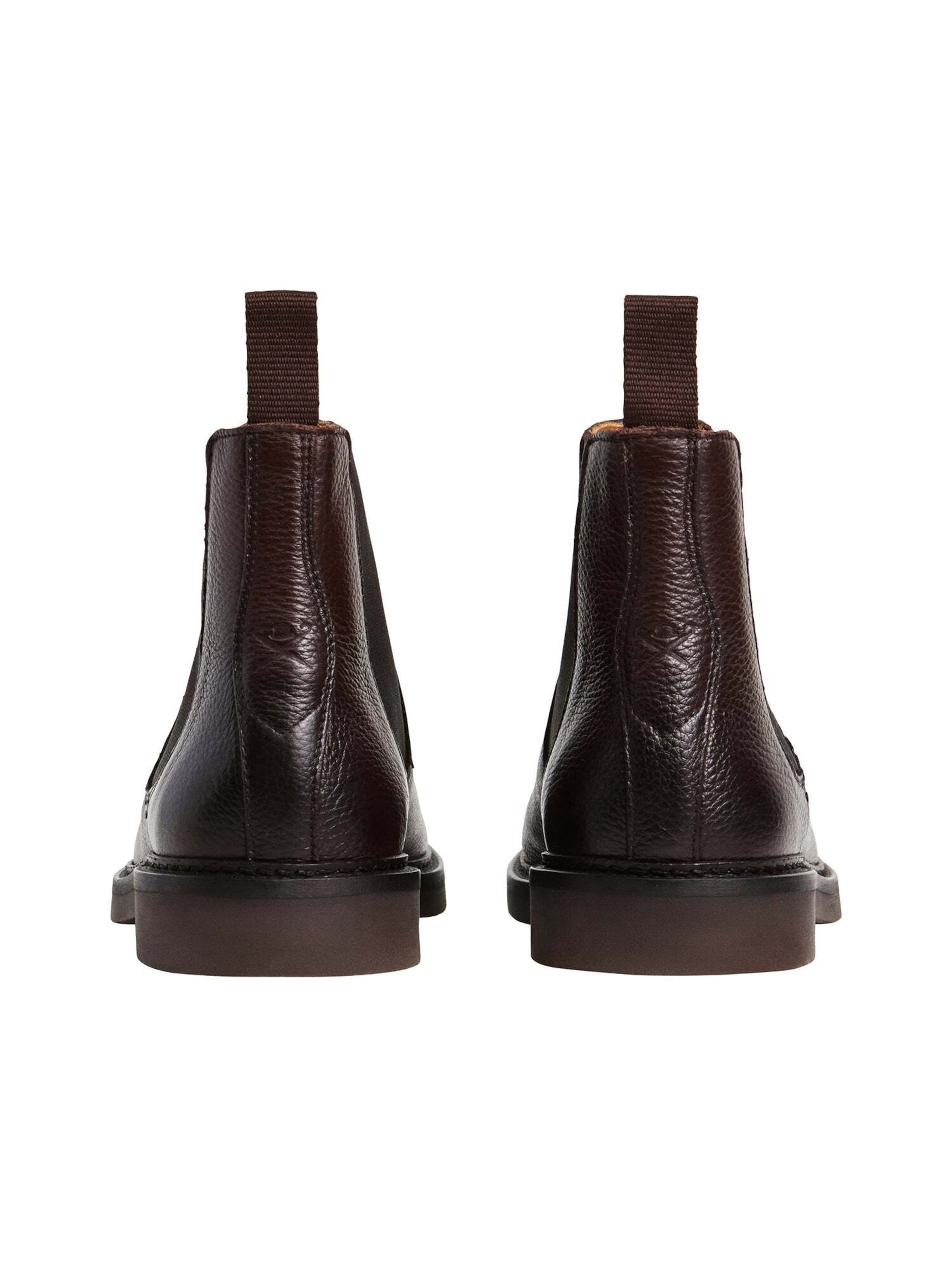 Hackett London Chelsea boots in Brown