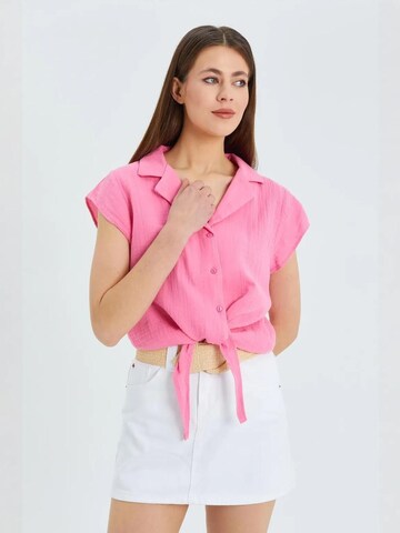 MixRay Blouse in Roze