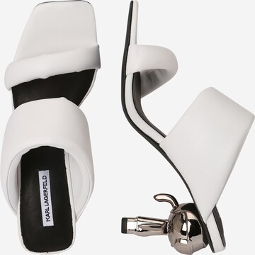 Karl Lagerfeld Mule 'IKON' in White