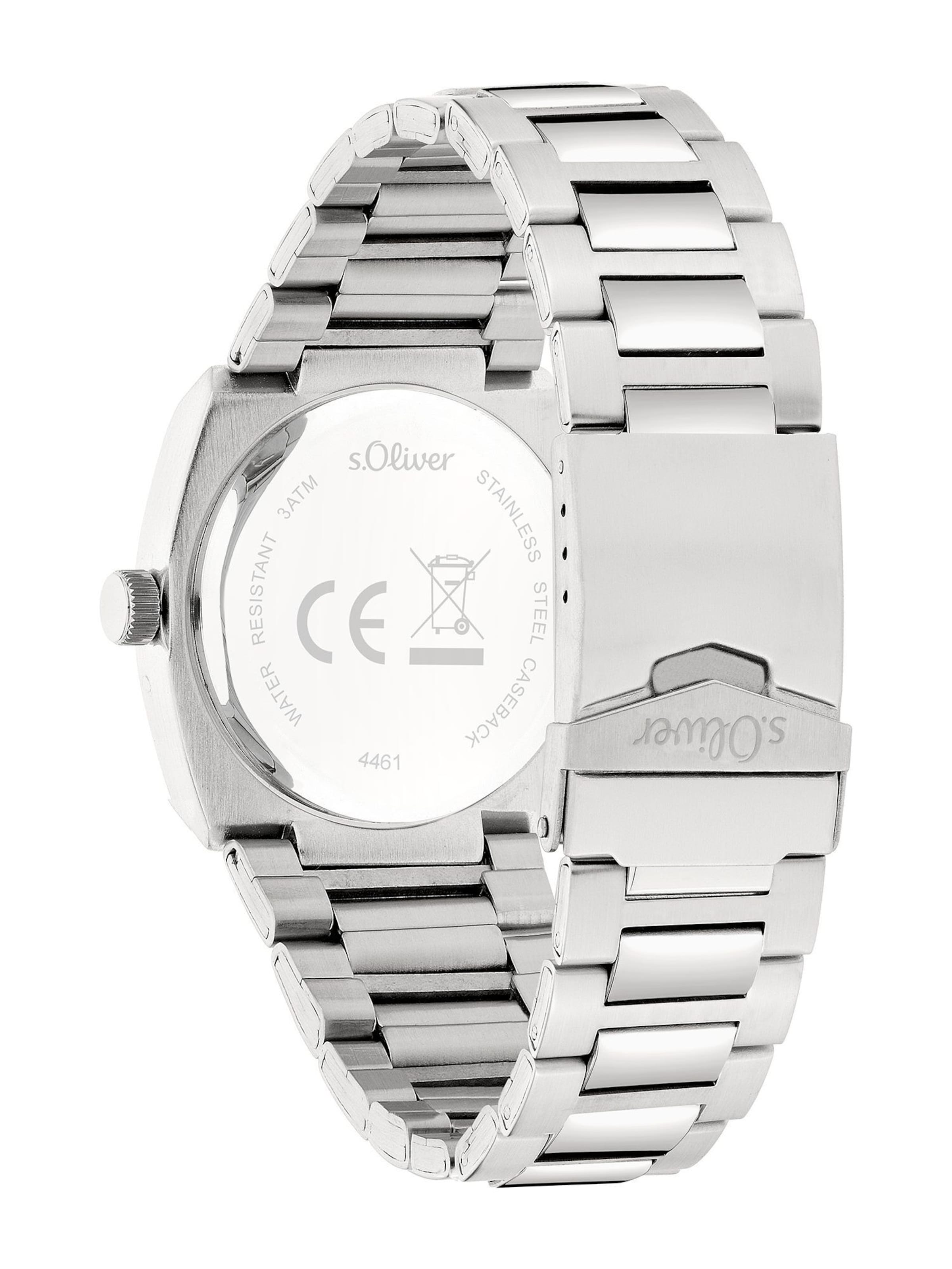 s.Oliver Analog watch in Silver