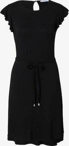 Robe 'Justine' ABOUT YOU en noir : devant