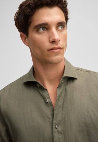 STRELLSON Regular fit Button Up Shirt 'Ceasar' in Green