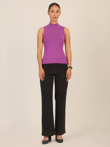 APART Knitted Top in Purple