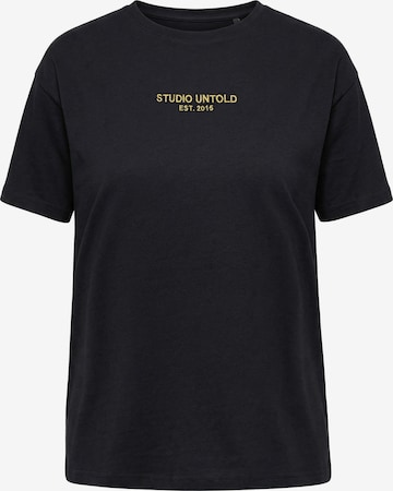 Studio Untold Shirt in Black: front