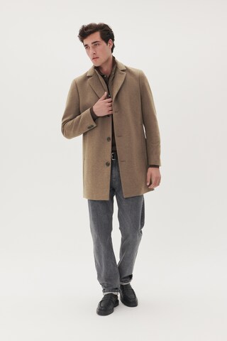 Matinique Between-Seasons Coat 'MATrace Insert' in Brown