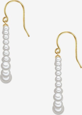 Valero Pearls Earrings in White