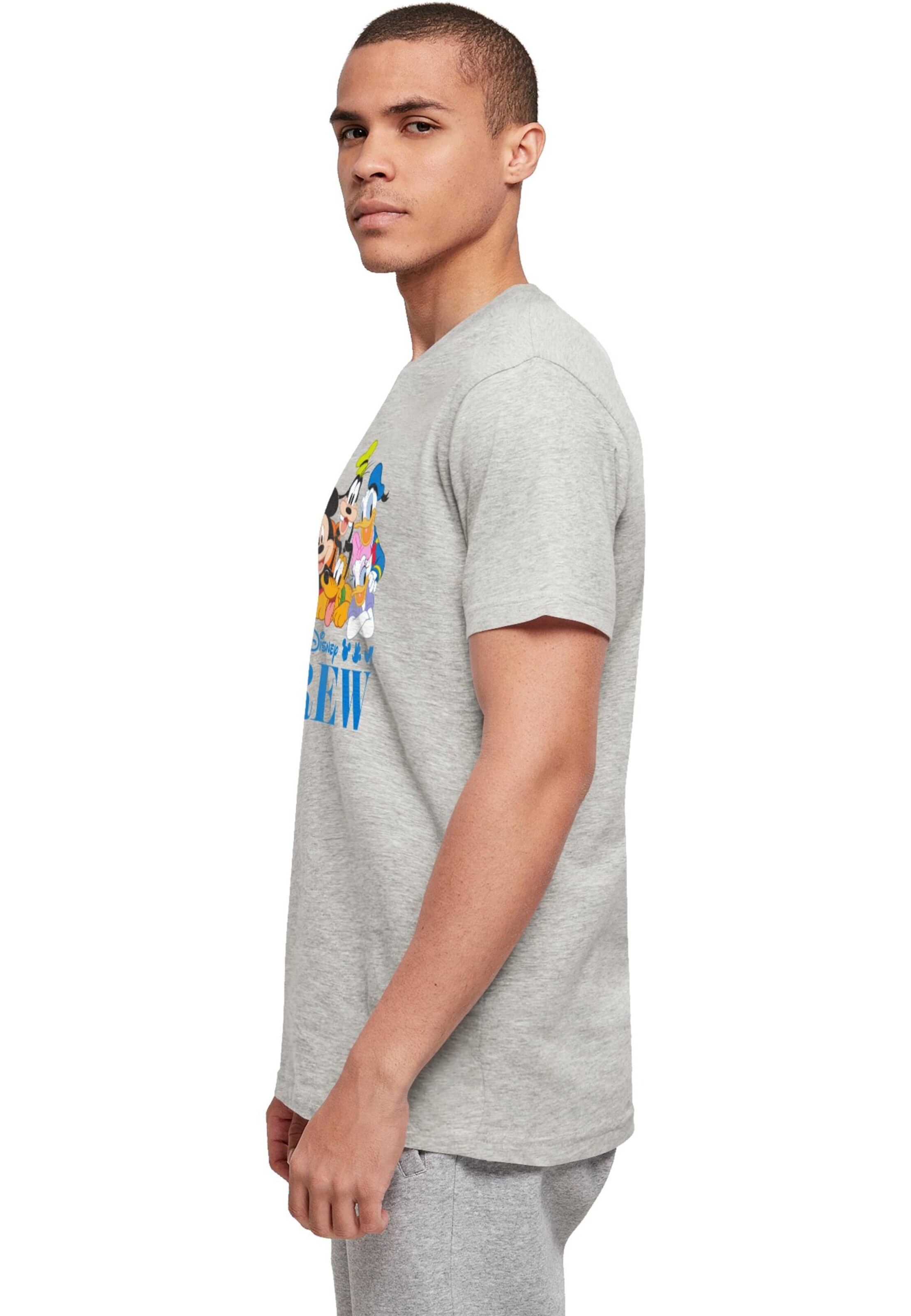 ABSOLUTE CULT Shirt 'Mickey Mouse - Disney Friends' in Grijs