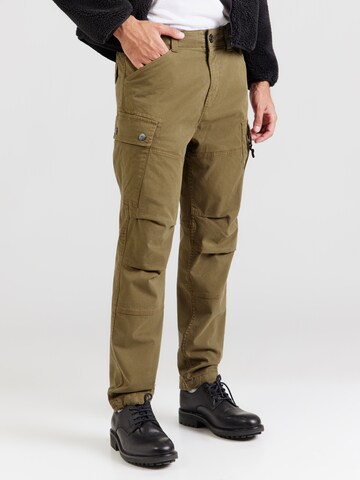 G-STARTapered Cargo hlače 'Roxic' - zelena boja: prednji dio