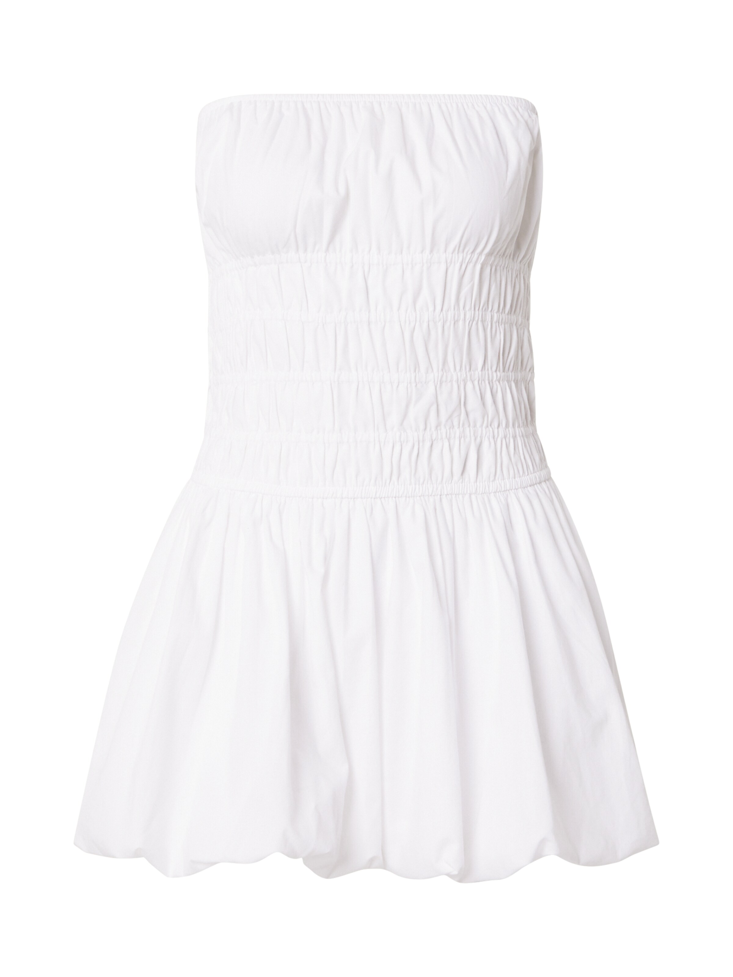 Abito estivo di HOLLISTER in bianco: frontale