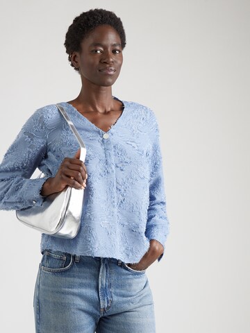 s.Oliver Блуза в синьо: отпред