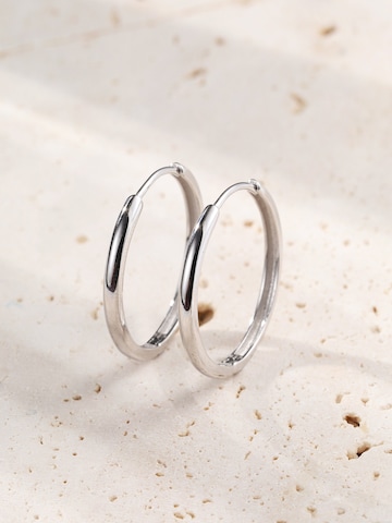 Hey Happiness Earring 'Mid Chunky' in Silver