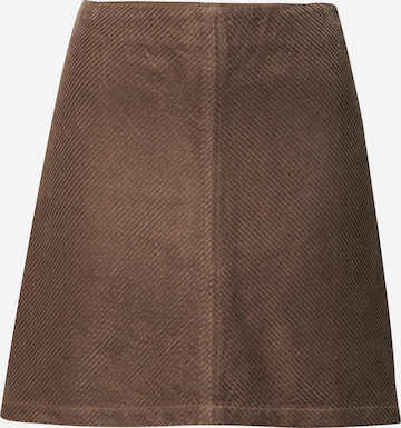 Soft Rebels Skirt 'Meggy' in Brown: front