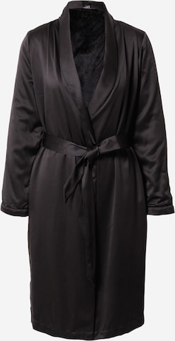 Robe de chambre Hunkemöller en noir : devant