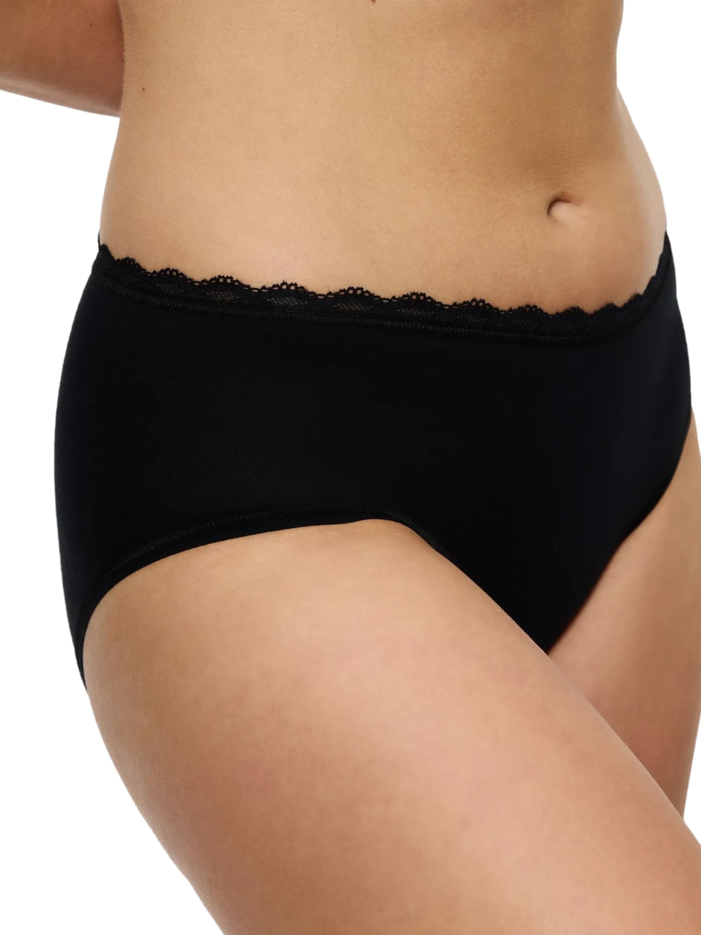 Slip 'Feel of Cotton' di TRIUMPH in nero