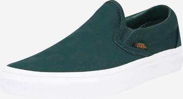 VANS Slip-on σε πράσινο: μπροστά