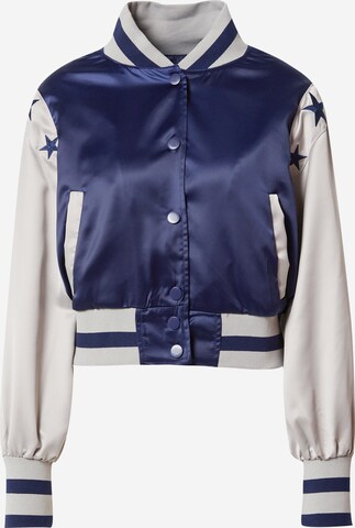 Nasty Gal Between-Season Jacket in Blue: front