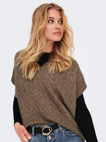 Pull-over 'Melody' ONLY en marron