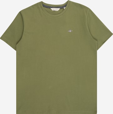 GANT Футболка в Зеленый: спереди