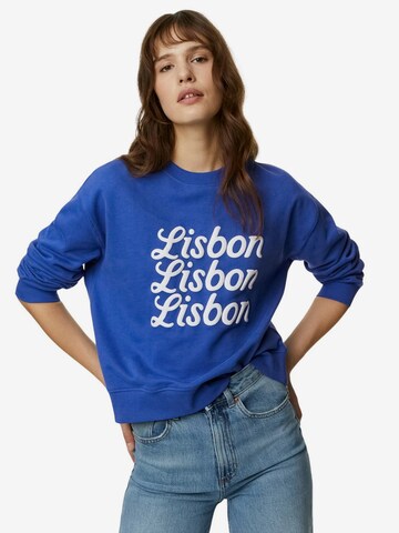 Marks & Spencer Sweatshirt in Blauw: voorkant