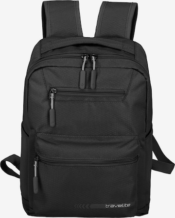 TRAVELITE Rugzak 'Kick Off' in Zwart: voorkant
