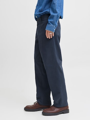 JACK & JONES Свободный крой Брюки-чинос 'JPSTKANE MASON' в Синий