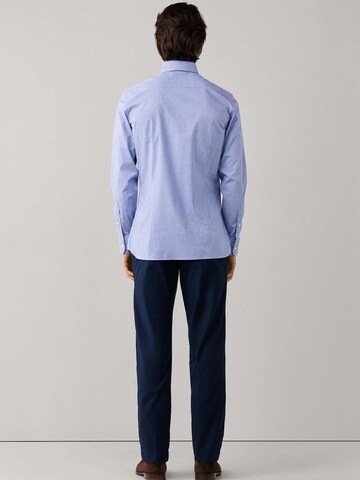 Hackett London Regular fit Button Up Shirt 'Gingham' in Blue