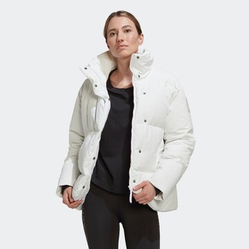 ADIDAS SPORTSWEAR Outdoor Jacket in White: front
