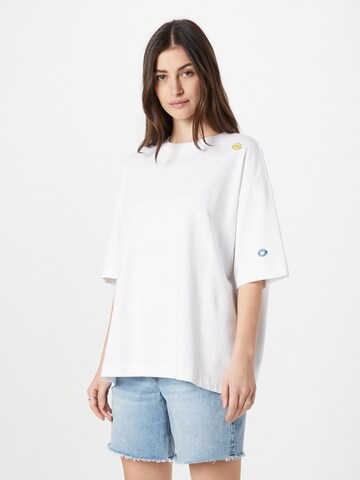 ARMEDANGELS Oversized tričko 'LAURI' – bílá: přední strana