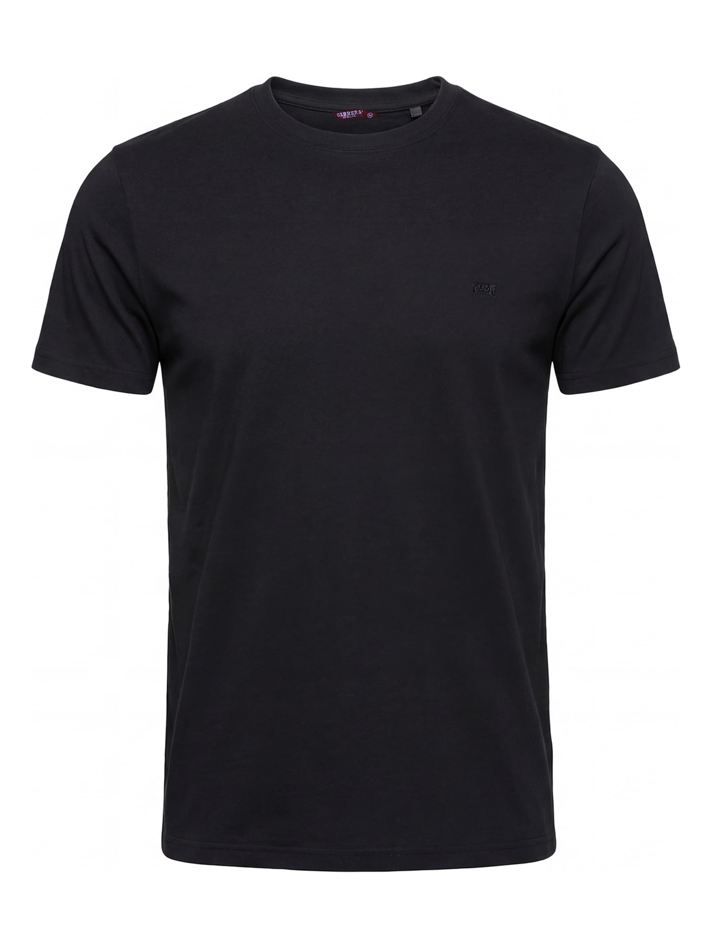 Carrera Jeans Shirt 'Basic'‌‌‌‌‌‌‌‌ in Schwarz: Vorderseite