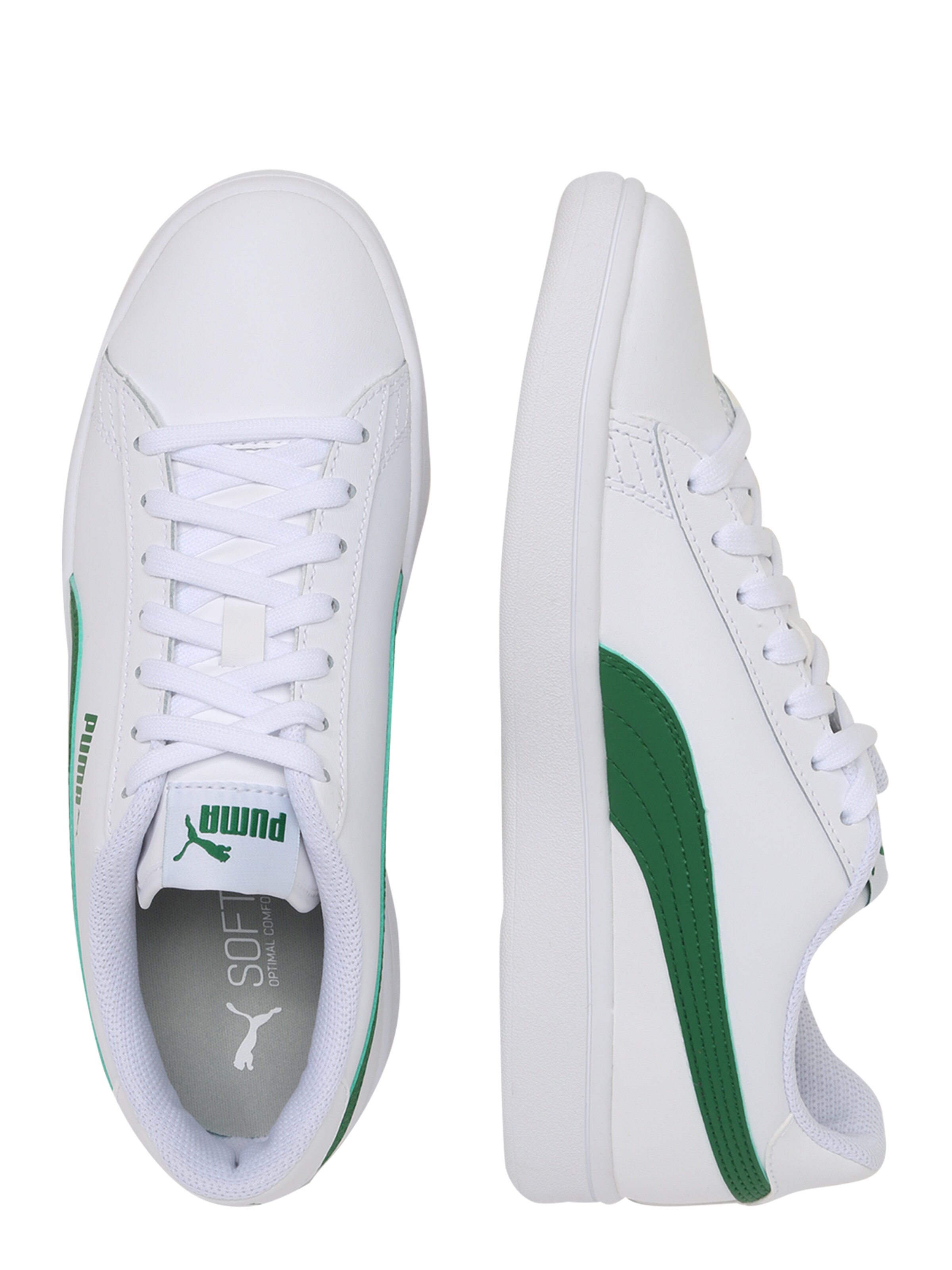 PUMA Rövid szárú sportcipők 'Smash V2' - fehér