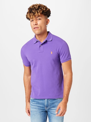 Polo Ralph Lauren Klasický střih Tričko – fialová: přední strana