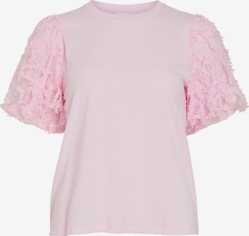 VILA Shirt 'Vonesca' in Roze: voorkant